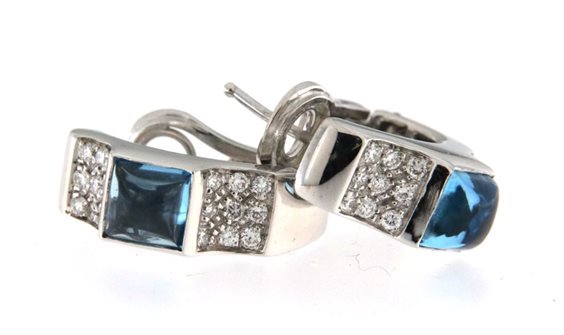 Orecchini Chimento Donna in Oro bianco Topazio 1O05537B25000 - 1O05537B25000